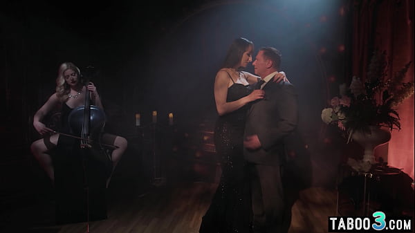 Passionate dance with stranger ends in sensual sex for busty MILF Lexi Luna