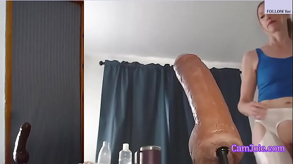 MILF foda vibrador enorme