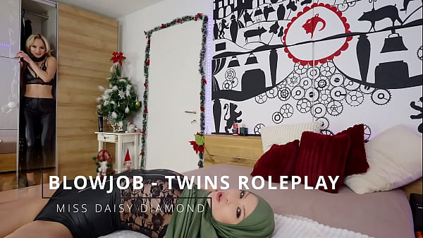 I sucked my twin sister husbands cock with her Thumbnail