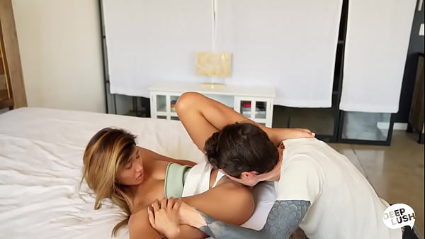 tiny Clara Trinity intense orgasms and creampie