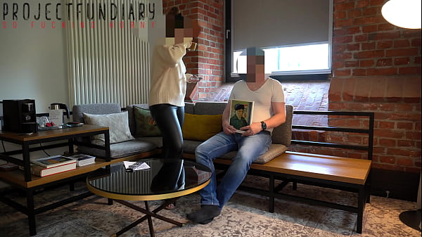 relaxed cozy sex in hotel room wearing a rubber pants and turtleneck - projectfundiary