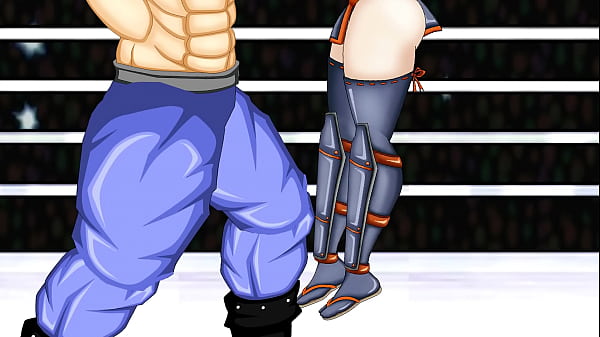 Belly Puch On A Cute Hot Japanese Ninja Girl Wrestling Thumbnail