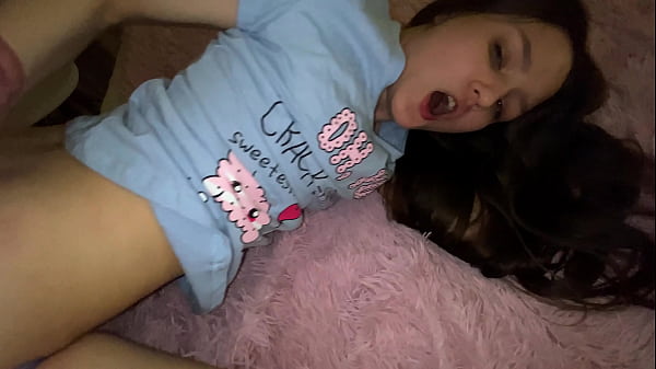 STEPFATHER STRETCHES MY HOLE AND CUMS INSIDE