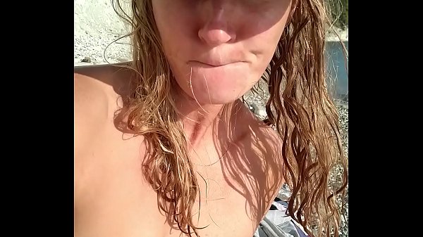 Kinky Selfie - Real amateur kinky nudist couple on the beach. Pissing. Facesitting. Squirt. Blowjob