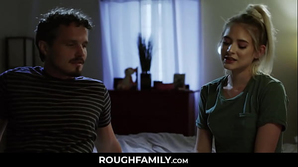 RoughFamily.com ⏩ Romantic Step Sibling Fuck at Midnight - Jessie Saint