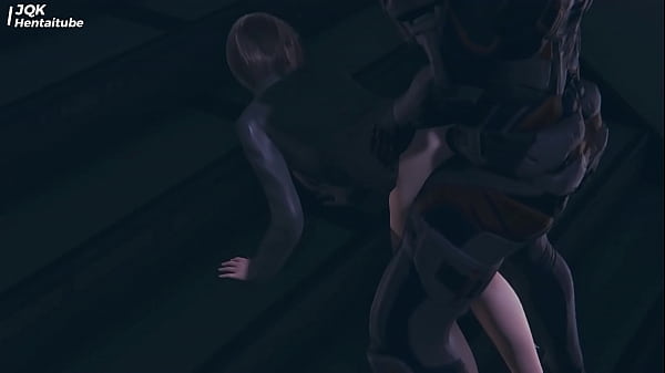 Batman and big boob officer - Hentai 3D Uncensored English sub 04303