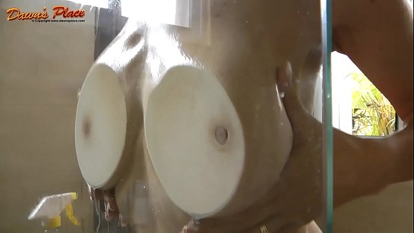 Dawn Allison Dawnsplace Milf with Natural 32ddd tits tease - Glass Cleaner