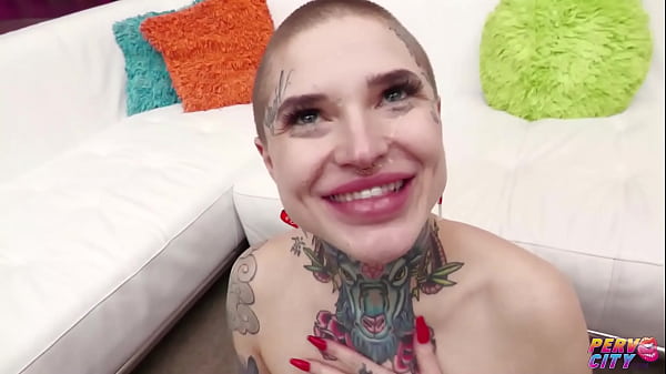 Hot Tattooed Babe Titi Ramone's First Anal Fuck Orgasm