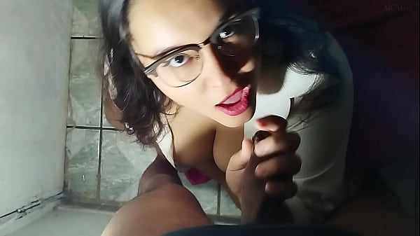 Fuck Face - Nerdy Slut Getting Her Mouth Fucked and Getting Cum on Her Face Thumbnail
