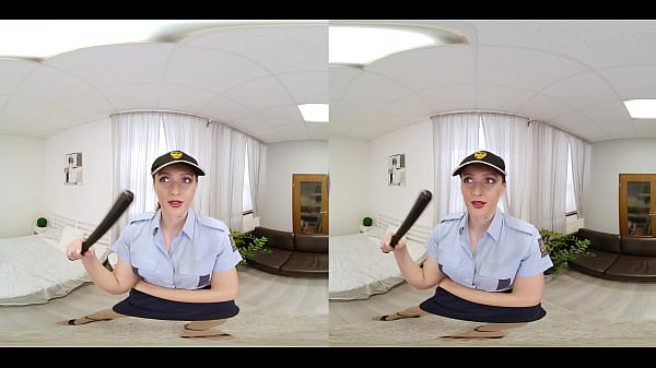 VRConk Busty Police Babe Sucking Cock POV VR Porn Thumbnail