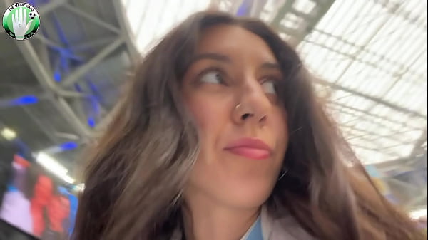 I get fucked in the stadium toilets during a football match