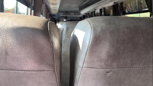 ADVENTURE ON PUBLIC BUS: I show my cock to a sexy girl…. she can’t resist