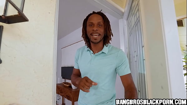 Black girl dressed with a nurse costume collecting more than just candies at this house...