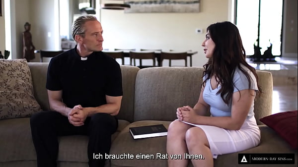 MODERN-DAY SINS - Big Dick Priest Takes Naive Teen's Anal Virginity! Dutch Subtitles