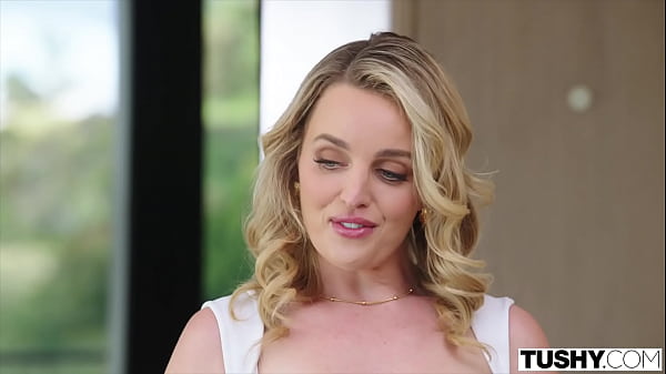 TUSHY Blonde MILF Charlie Fulfills Her Insatiable DP Desire