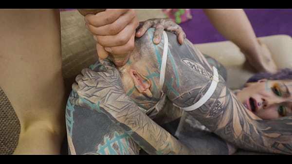 Tattoo girl get ANAL fucked balls deep with 0% pussy Thumbnail