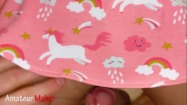 CUM IN PANTIES of sexy SKINNY JAPANESE !!