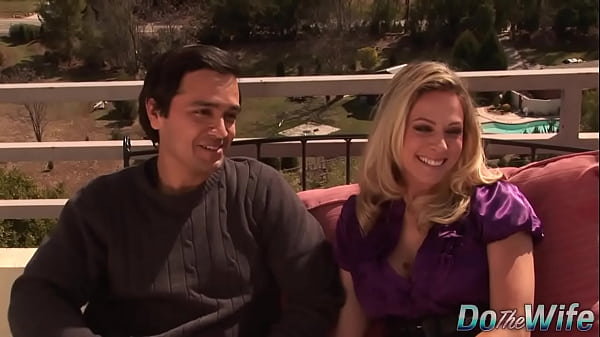 Stranger Sprays Angela Attison After Anal While Her Cuckold Watches