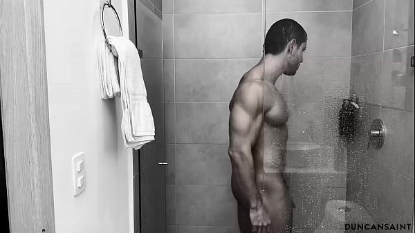 She caught him in the shower