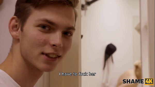SHAME4K. Woman stops taking a shower in favor of sex with the pervert
