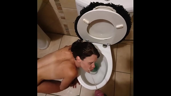 Petite skinny slut getting used as a human toilet | face piss | compilation