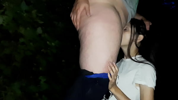 I took a stranger by the hair and fucked her in the mouth in a dark forest - Lesbian Illusion Girls