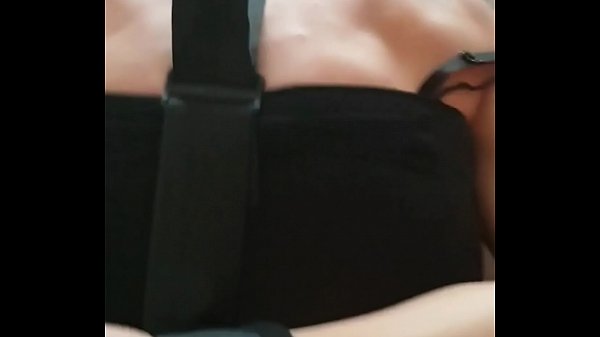 Tied up Belgian milf gets fucked and creampied