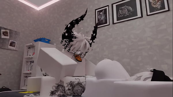 My half-sister in roblox gave me the gift of her body and good sex (animation)