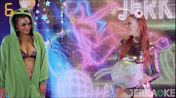 Jerkaoke- Sexy Babe Armani Dream Gets Fucked Hard In Space