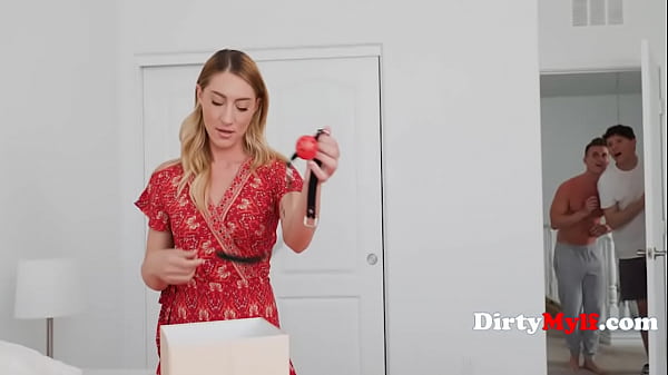 MILFs Birthday Blindfold Surprise