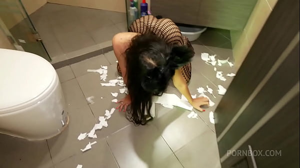 Girl a dog in the ass and pussy