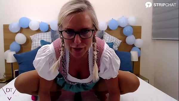 DirtyTina, a German MILF Pornstar Plays Dirty and Cums after Destroying her Pussy with a Dildo