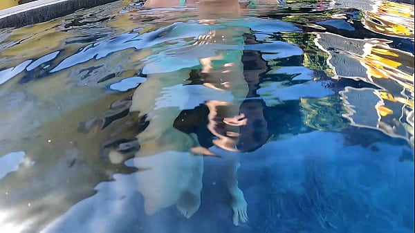 This Milf Made Me Sex in a Public Wellness Pool!