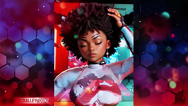 EBONY JONES BIG ASS GRAVAÇÃO DE VÍDEO GAROTA NEGRA MÁGICA EM EFEITO