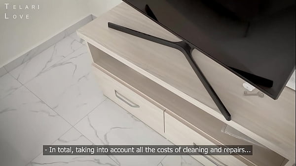 Apartment owner get fucked ROUGH and r9ped by her tenant