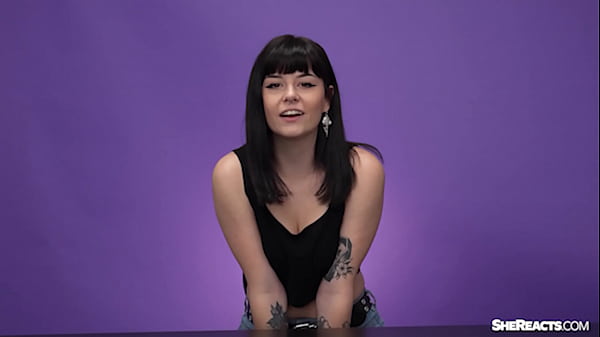 Hot or not? Uncut Monster Cock She Reacts Lilly and Nova