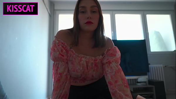 Step mom caught jerking off Step son and let him fuck her in share bed after sexual dreams