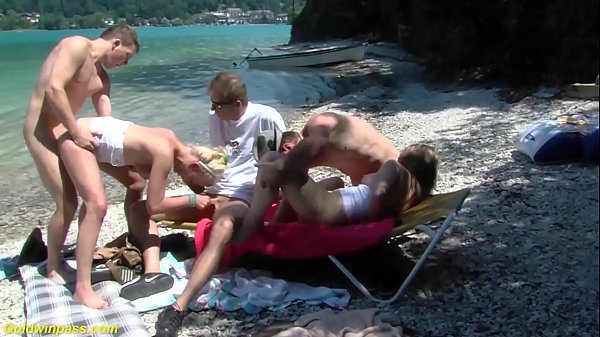 b. public family therapy beach orgy