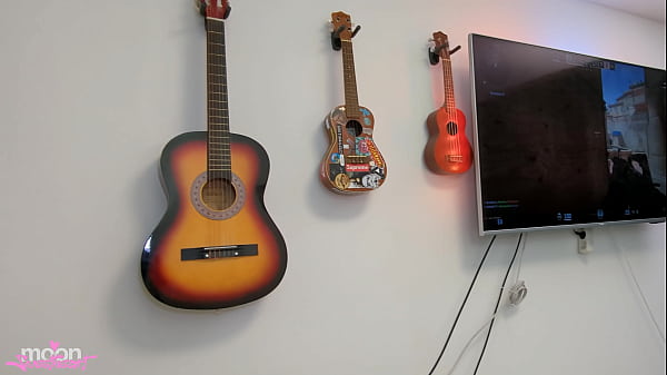 Stepsister fucked up to play, had to fuck her to distract her from the games – Russian with talk