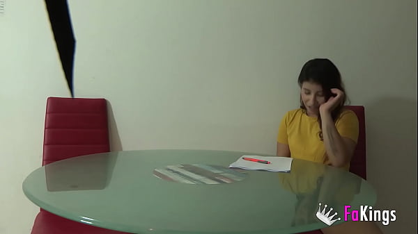 Petite but horny Anais seduces her student and bangs him for FAKings