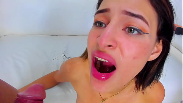 Teen Jazmin taken, pissed and fucked like a useless bitch for two rude guys.