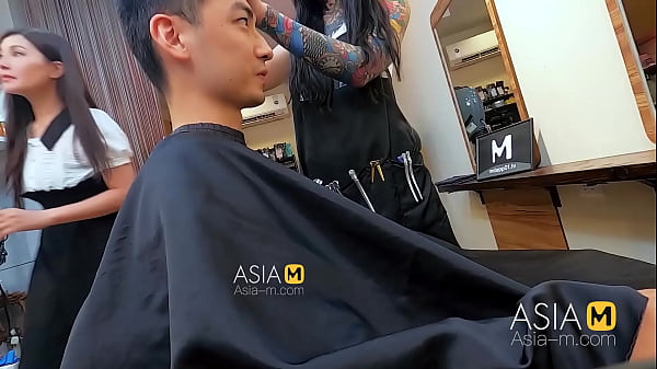 ModelMedia Asia-Barber Shop Bold Sex-Ai Qiu-MDWP-0004-Best Original Asia Porn Video