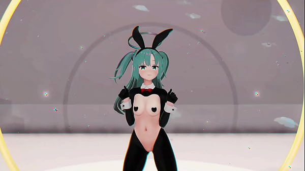 Blue Archive Yuuka Hentai Undress Dance Teddy Bear Playboy Girl Mmd 3D Clear Blue Hair (CLIP) Thumbnail
