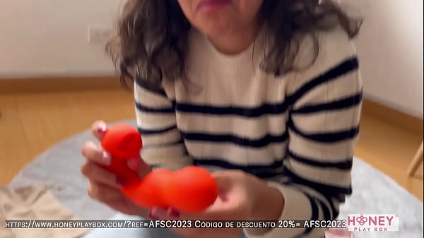 The toxic lesbian I live with uncovered my Honey Play Box and now I have to fuck her!!!