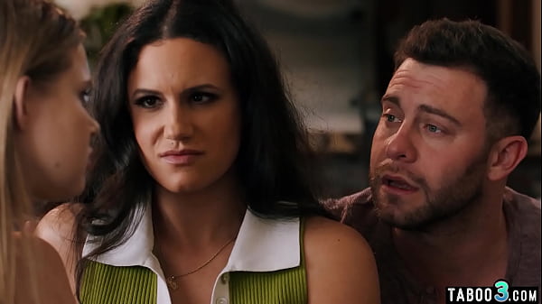 Bisex MILF Penny Barber and her hubby testing the babysitter Coco Lovelock