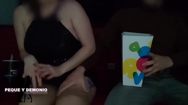 GROPED BY A STRANGER IN THE CINEMA... HE GOT MY PUSSY WET AND LET ME MASTURBATE IN PUBLIC.