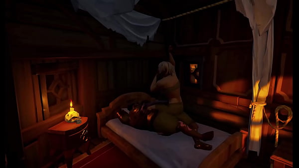 Big Man in Sea of Thieves has a good time on the bed Thumbnail