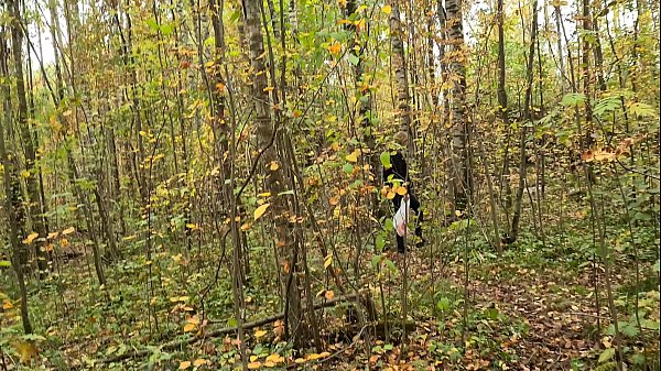 crazy maniac was watching the girl ! then he fucked her in the woods ( Loren strawberry )