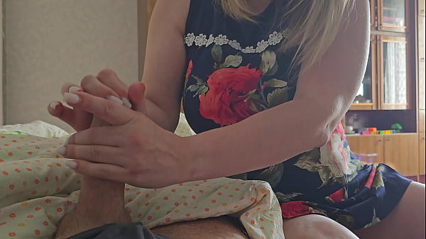 My stepmom is cheating on my step father with me, she likes my hard dick and she often masturbates for me, shows me her big natural tits and jerks off my dick every day she loves it