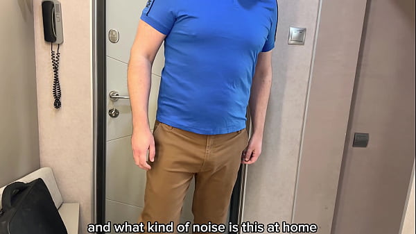 TABOO  My Stepdad Cums in My Mouth While My Boyfriend’s Cum Is Still in My Pussy – Russian Amateur with Talk and English Subtitles